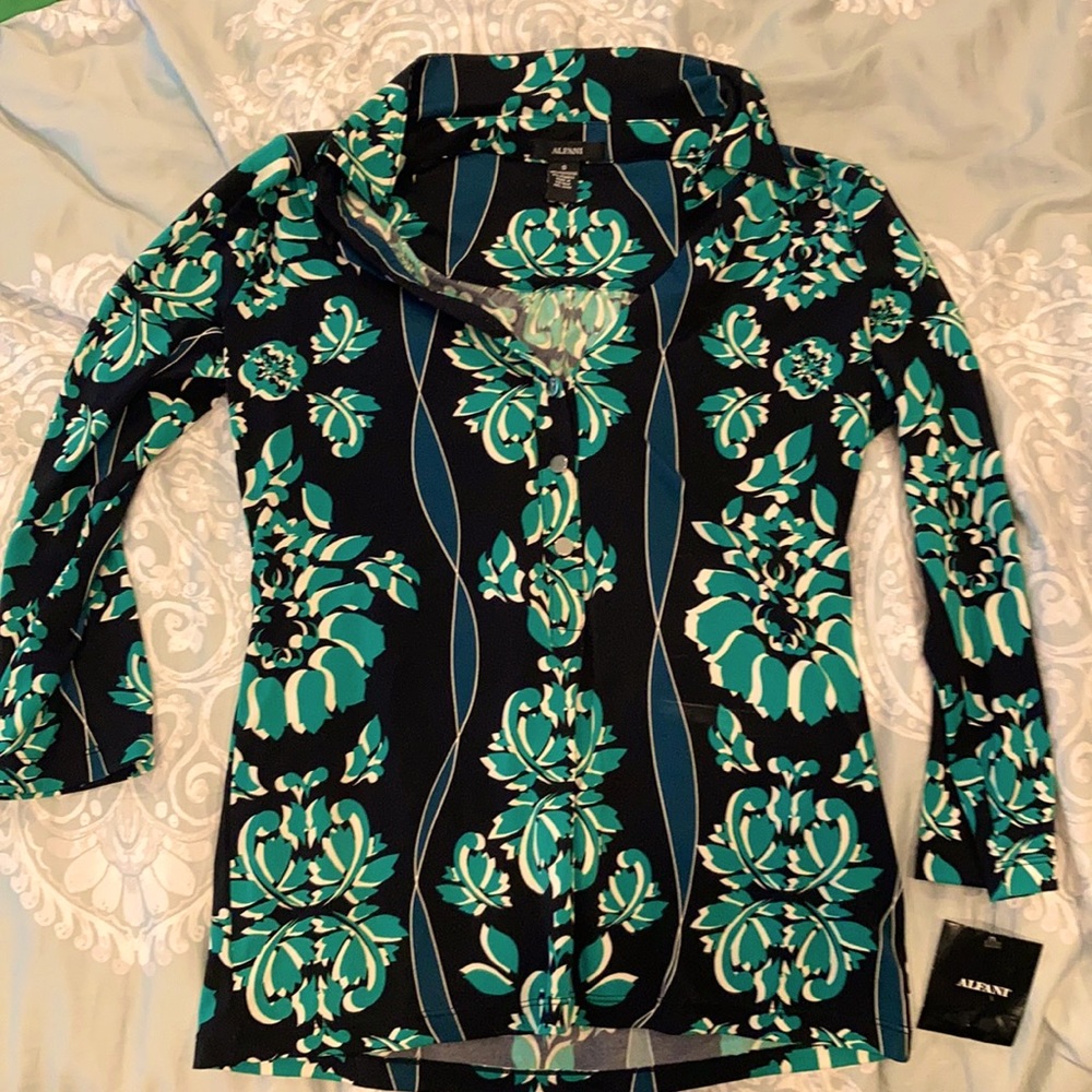 Alfani Collared Long Sleeve